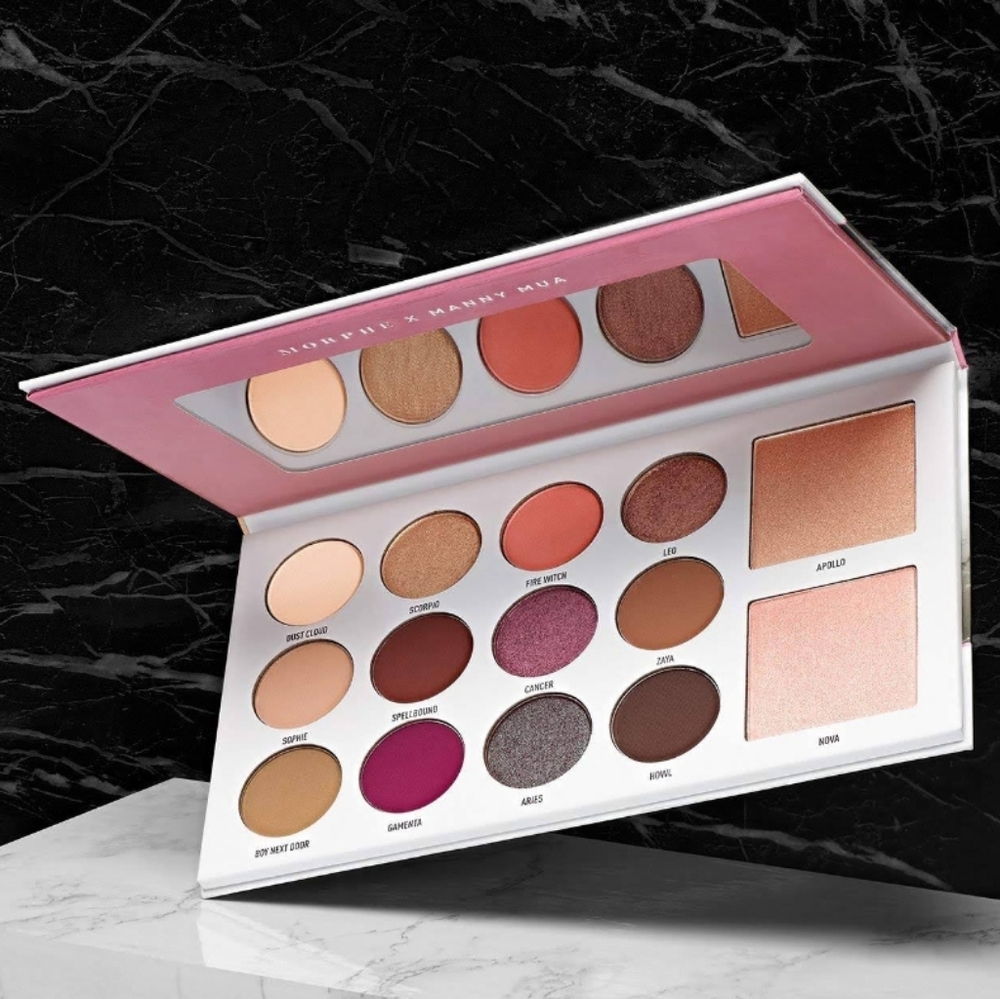 NEW - Morphe x Manny Mau - Glam Palette